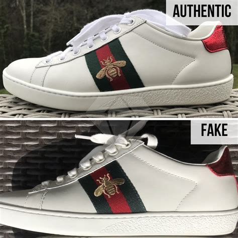 fake vs real gucci ace sneakers|gucci ace sneakers gg print.